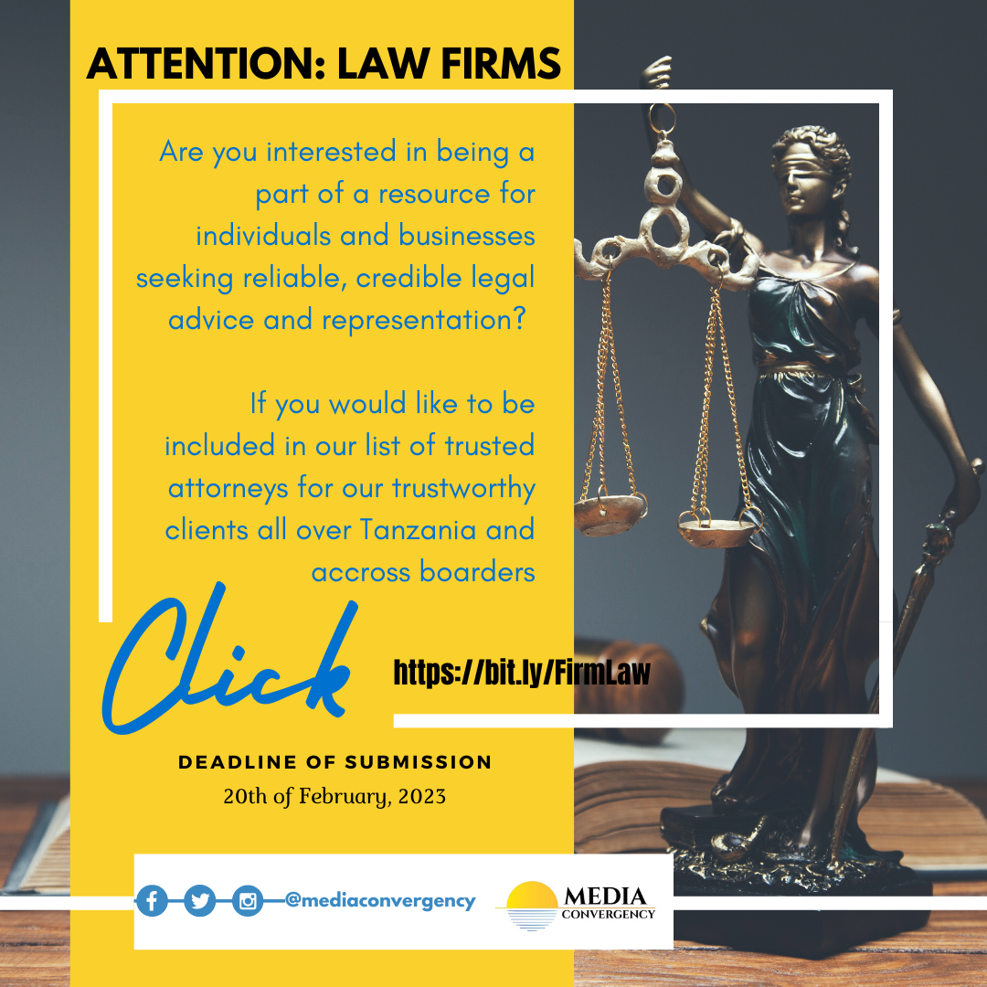 Attention: Call for Law Firms/Organizations